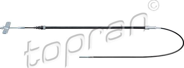 Topran 118 700 - Cable, parking brake car-mod.net