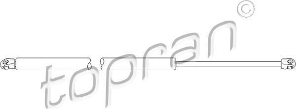 Topran 113 532 - Gas Spring, boot, cargo area car-mod.net