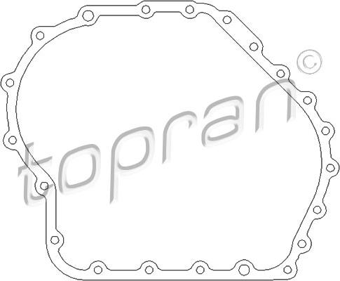 Topran 113 389 - Oil Seal, automatic transmission car-mod.net
