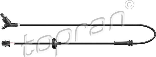 Topran 113 735 - ABS sensor, wheel speed car-mod.net