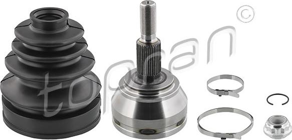 Topran 112 997 - CV Joint Kit, drive shaft car-mod.net