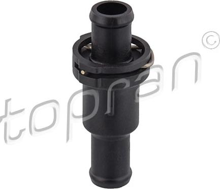 Topran 112 948 - Coolant thermostat / housing car-mod.net