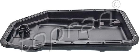 Topran 112 341 - Oil sump, automatic transmission car-mod.net