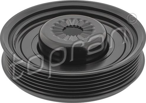 Topran 117 445 - Belt Pulley, crankshaft car-mod.net