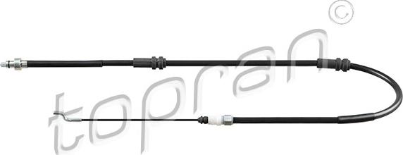 Topran 117 604 - Cable, parking brake car-mod.net