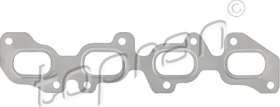 Topran 117 011 - Gasket, exhaust manifold car-mod.net