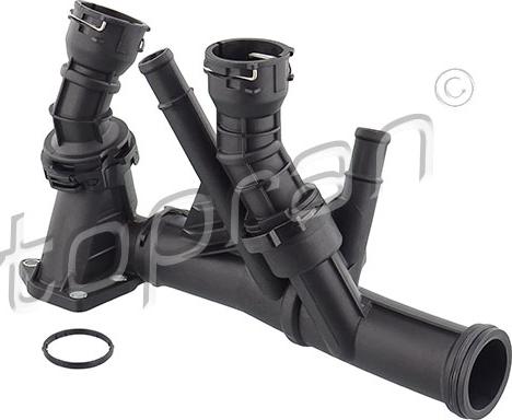Topran 117 026 - Coolant thermostat / housing car-mod.net