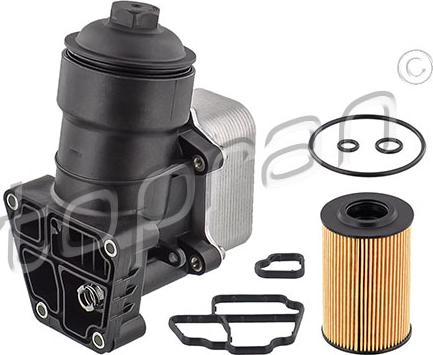 Topran 117 295 - Housing, oil filter car-mod.net