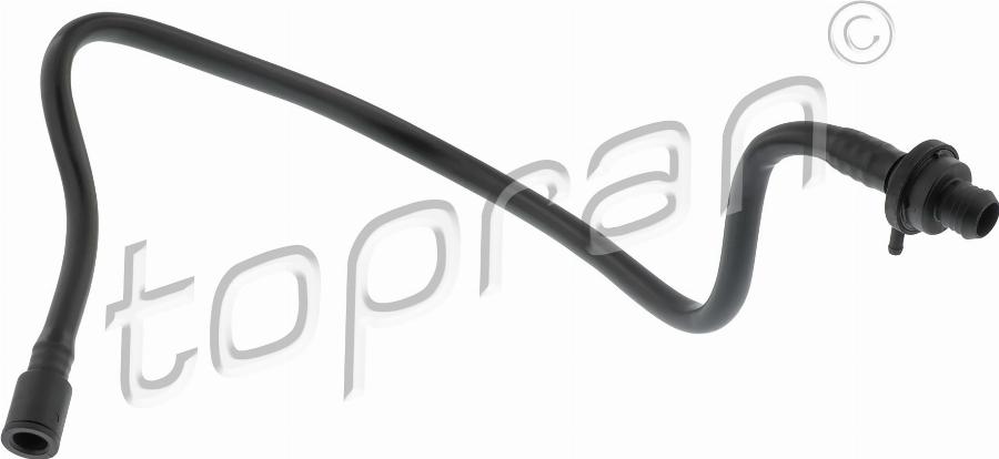 Topran 120 821 - Vacuum Hose, brake booster car-mod.net