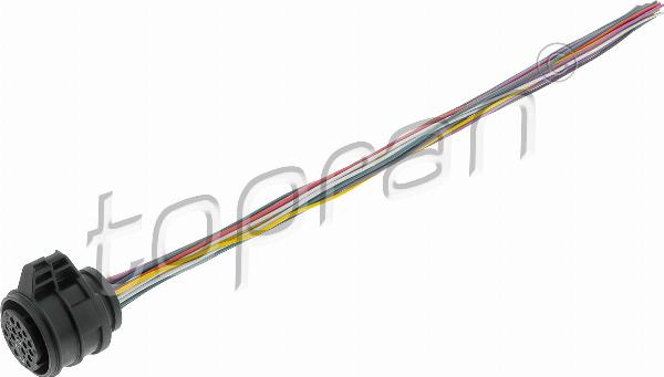 Topran 121 507 - Plug Housing, automatic transmission control unit car-mod.net