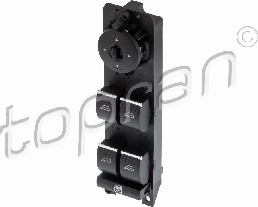 Topran 305 765 - Switch, window regulator car-mod.net