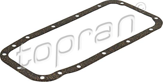 Topran 204 000 - Gasket, oil sump car-mod.net