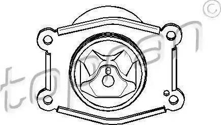Topran 206 924 - Holder, engine mounting car-mod.net