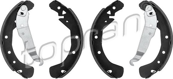 Topran 206 510 - Drum Brake Shoe Set car-mod.net