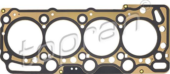 Topran 206 520 - Gasket, cylinder head car-mod.net