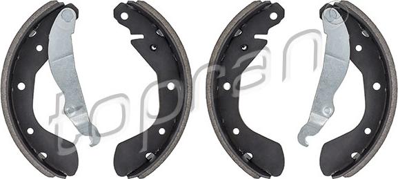 Topran 206 325 - Drum Brake Shoe Set car-mod.net