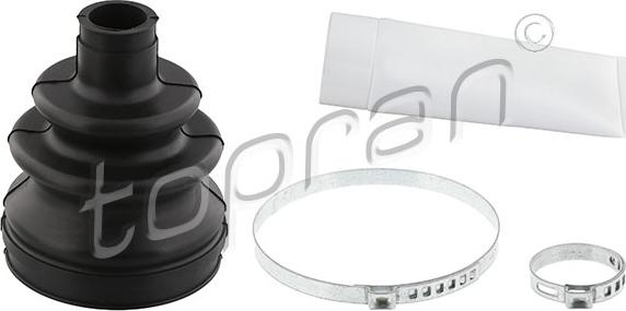 Topran 200 524 - Bellow, drive shaft car-mod.net