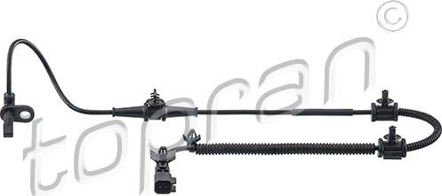 Topran 208 491 - ABS sensor, wheel speed car-mod.net