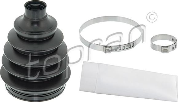 Topran 208 541 - Bellow, drive shaft car-mod.net