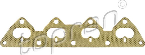 Topran 203 857 - Gasket, exhaust manifold car-mod.net