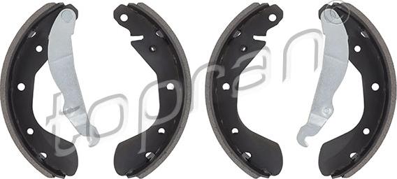 Topran 202 460 - Drum Brake Shoe Set car-mod.net