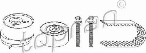 Topran 207 938 - Timing Belt Set car-mod.net