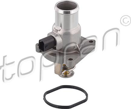 Topran 207 932 - Coolant thermostat / housing car-mod.net