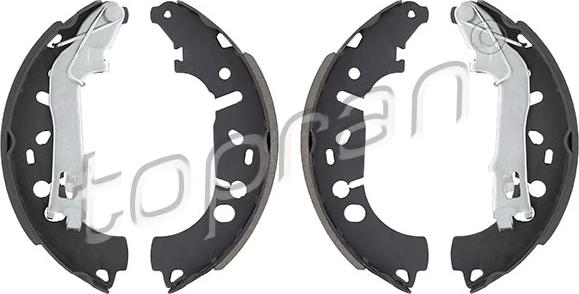 Topran 207 971 - Drum Brake Shoe Set car-mod.net