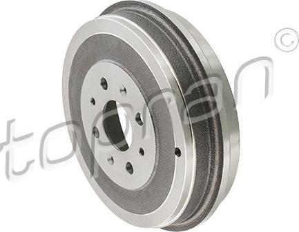 Topran 207 657 - Brake Drum car-mod.net