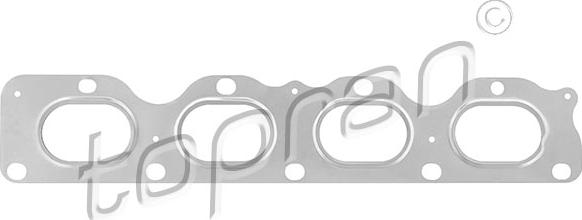 Topran 207 600 - Gasket, exhaust manifold car-mod.net