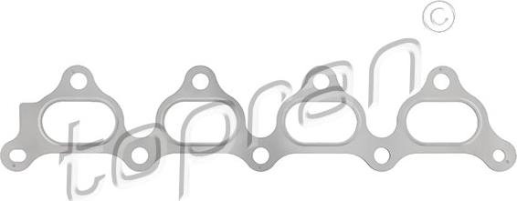 Topran 207 603 - Gasket, exhaust manifold car-mod.net