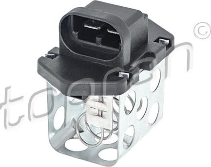 Topran 701 415 - Pre-resistor, electro motor radiator fan car-mod.net