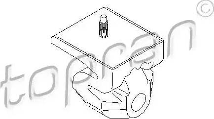 Topran 721 952 - Holding Bracket, silencer car-mod.net