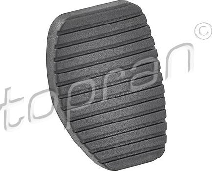 Topran 721 931 - Clutch Pedal Pad car-mod.net