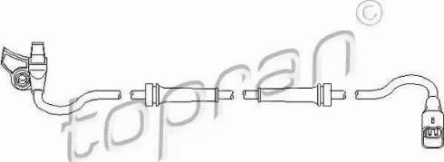 Topran 722 098 - ABS sensor, wheel speed car-mod.net