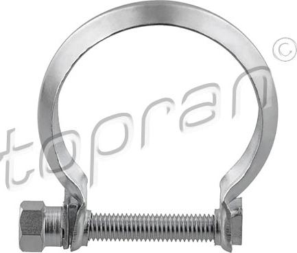 Topran 722 342 - Pipe Connector, exhaust system car-mod.net