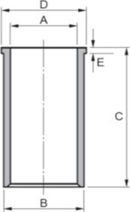 TPR 0623F - Cylinder Sleeve car-mod.net