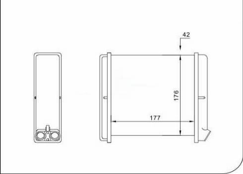 TQ 45616 - Heat Exchanger, interior heating car-mod.net