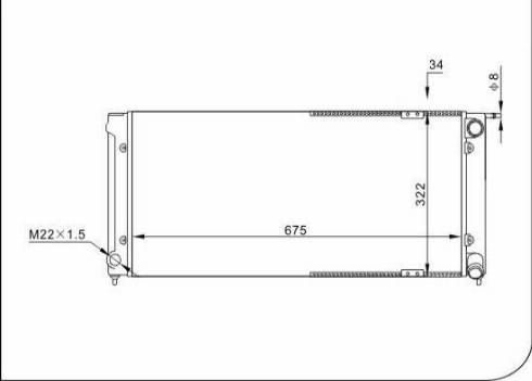TQ 19929 - Radiator, engine cooling car-mod.net