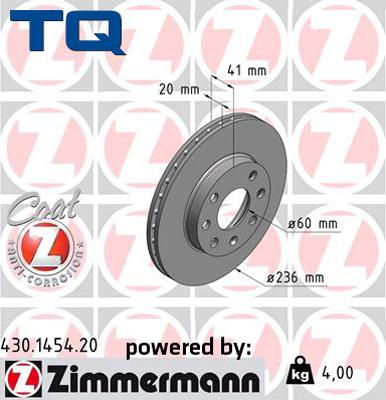 TQ TQ-BD0067 - Brake Disc car-mod.net