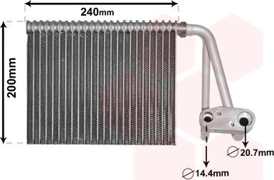 TQ TQ-4300V566 - Evaporator, air conditioning car-mod.net