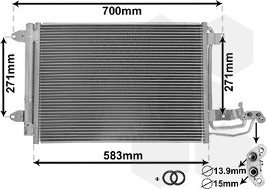 TQ TQ-58005209 - Condenser, air conditioning car-mod.net