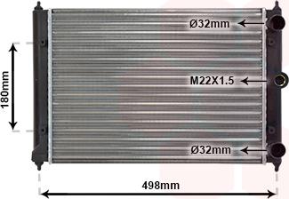 TQ TQ-58002092 - Radiator, engine cooling car-mod.net