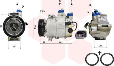 TQ TQ-0300K029 - Compressor, air conditioning car-mod.net