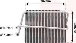 TQ TQ-3000V272 - Evaporator, air conditioning car-mod.net