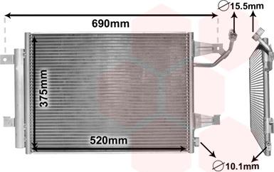 TQ TQ-32005177 - Condenser, air conditioning car-mod.net