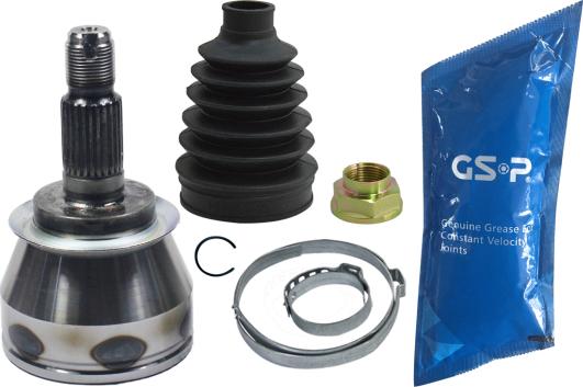 TQ TQ-K805008 - CV Joint Kit, drive shaft car-mod.net
