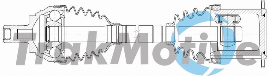 TrakMotive 30-2107 - Drive Shaft car-mod.net