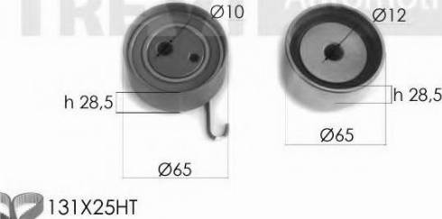 Trevi Automotive KD1444 - Timing Belt Set car-mod.net