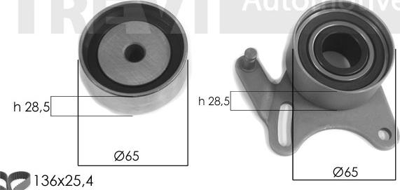Trevi Automotive KD1433 - Timing Belt Set car-mod.net